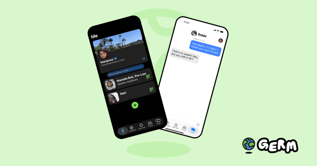 Germ: The First Private Messenger Integrating with Bluesky