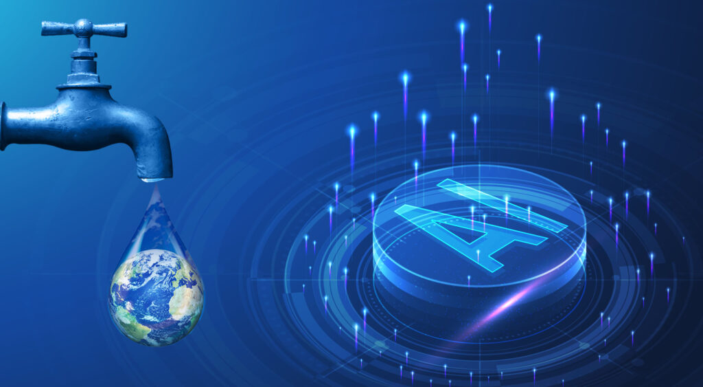 الذكاء الاصطناعي والمياه