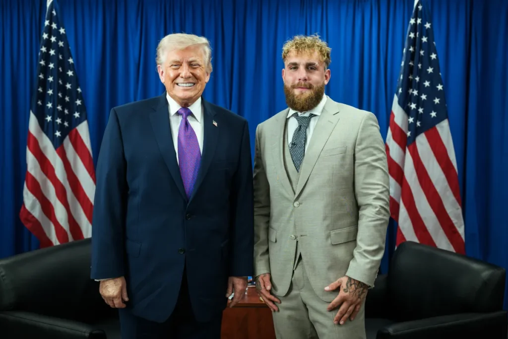 Trump and Jake Paul