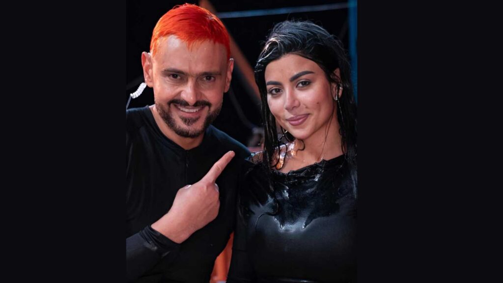 Caroline Azmy: Yasmine Sabri is the most beautiful artist currently Ramez Galal and Caroline Azmy