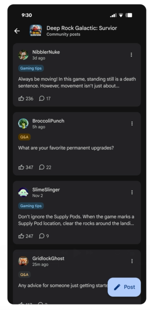 نقاشات اللعبة