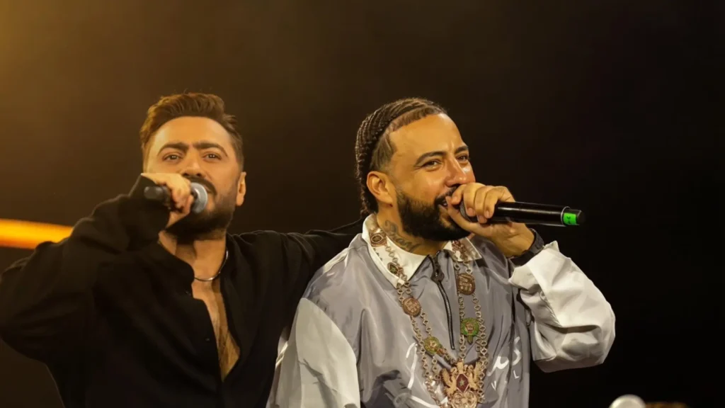 تامر وفرنش مونتانا