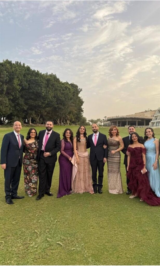 عمرو أديب ولميس الحديدي