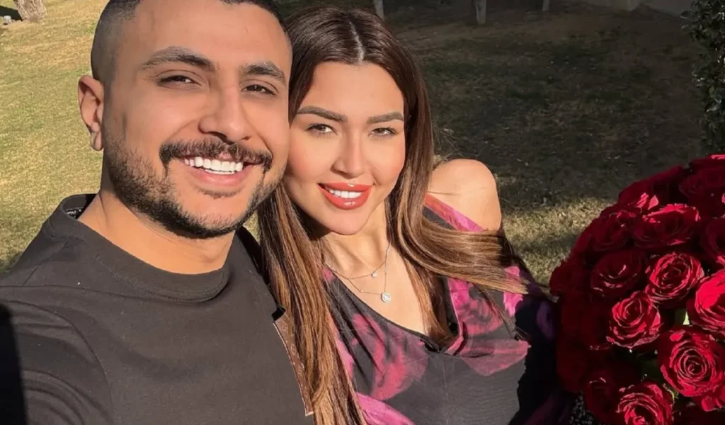 فرح شعبان وعلي غزلان