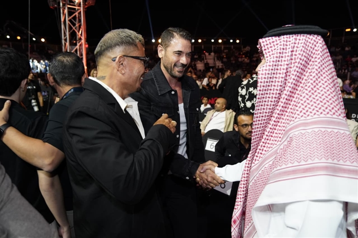 عمرو دياب وأحمد عز