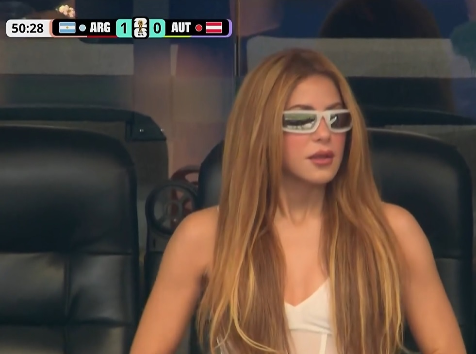 شاكيرا في المدرجات