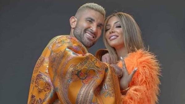 أحمد سعد عن علياء بسيوني: هتفضل معايا لحد ما أموت أحمد سعد وعلياء بسيوني2