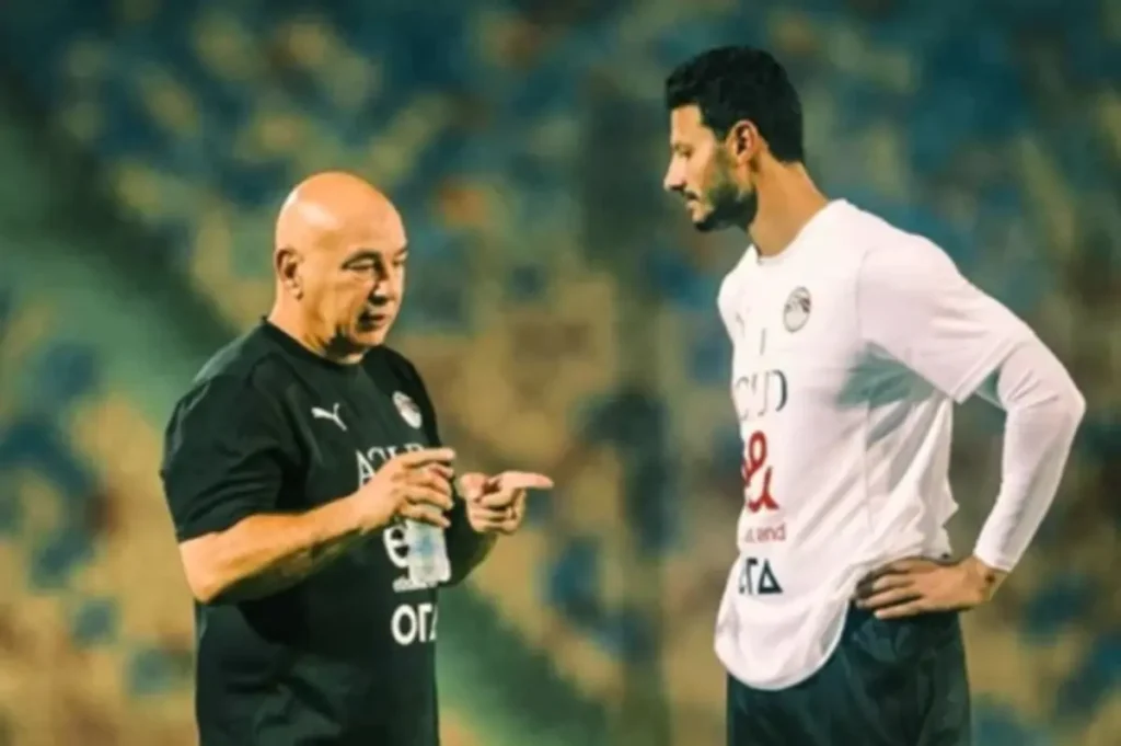 حسام حسن ومحمد الشناوي