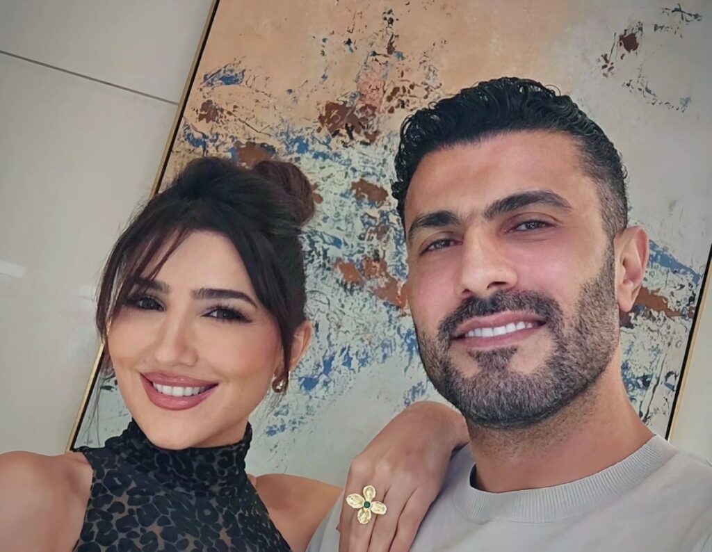 مي عمر ومحمد سامي